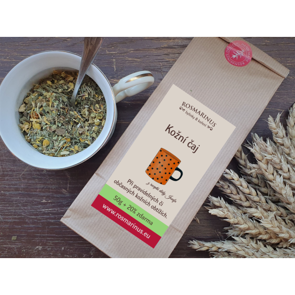 Skin tea 50g+20% free Rosmarinus 1 - Rosmarinus (koreni-krumlov.cz / platce DPH) 