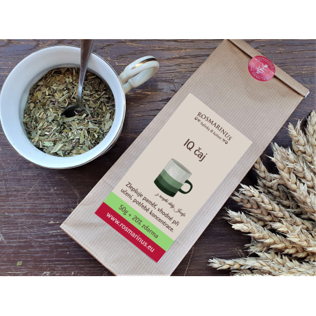 IQ tea 50g+20% free Rosmarinus 1 - Rosmarinus (koreni-krumlov.cz / platce DPH) 