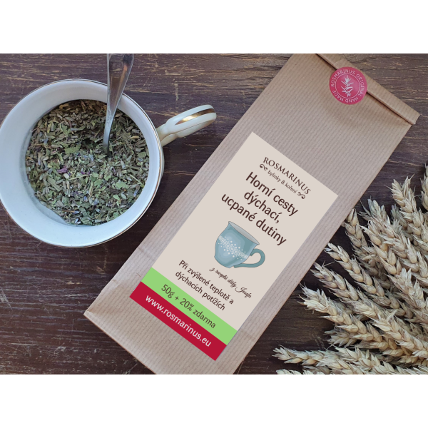 Horné dýchacie cesty, zablokované dutiny 50g+20% zdarma Rosmarinus 1 - Rosmarinus (koreni-krumlov.cz / platce DPH) 