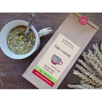 Zucker in der Norm 50g+20% frei Rosmarinus 1 - Rosmarinus (koreni-krumlov.cz / platce DPH) 