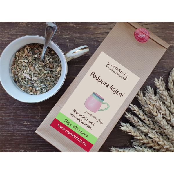 Wsparcie karmienia piersią 50g+20% gratis Rosmarinus 1 - Rosmarinus (koreni-krumlov.cz / platce DPH) 