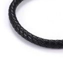 Herren geflochtenes Lederarmband mit Magnetverschluss [product.brand] 2 - Rosmarinus (koreni-krumlov.cz / platce DPH) 