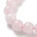 Chakra Bracelet Made of Rose Quartz with a Paw and Heart Charm [product.brand] 2 - Rosmarinus (koreni-krumlov.cz / platce DPH) 