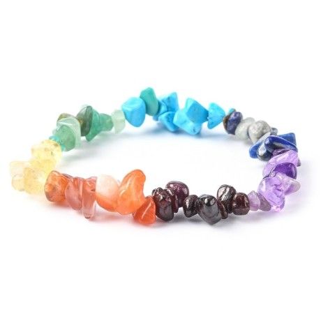 Chipped Chakra Bracelet with Turquoise [product.brand] 1 - Rosmarinus (koreni-krumlov.cz / platce DPH) 