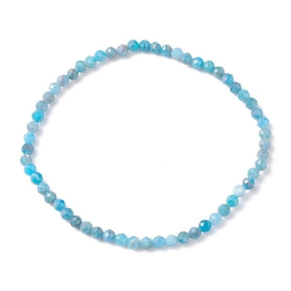 Faceted apatite bracelet 3mm [product.brand] 1 - Rosmarinus (koreni-krumlov.cz / platce DPH) 