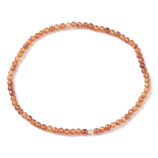 Faceted amber bracelet 3mm [product.brand] 1 - Rosmarinus (koreni-krumlov.cz / platce DPH) 