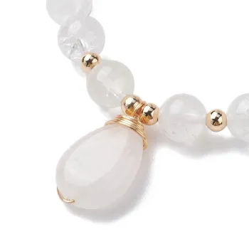 Luxury crystal bracelet with a teardrop pendant [product.brand] 2 - Rosmarinus (koreni-krumlov.cz / platce DPH) 