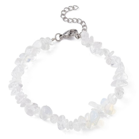 Chain bracelet made of chipped opalite [product.brand] 1 - Rosmarinus (koreni-krumlov.cz / platce DPH) 