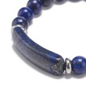 Bracelet made of lapis lazuli with a rectangular element [product.brand] 2 - Rosmarinus (koreni-krumlov.cz / platce DPH) 