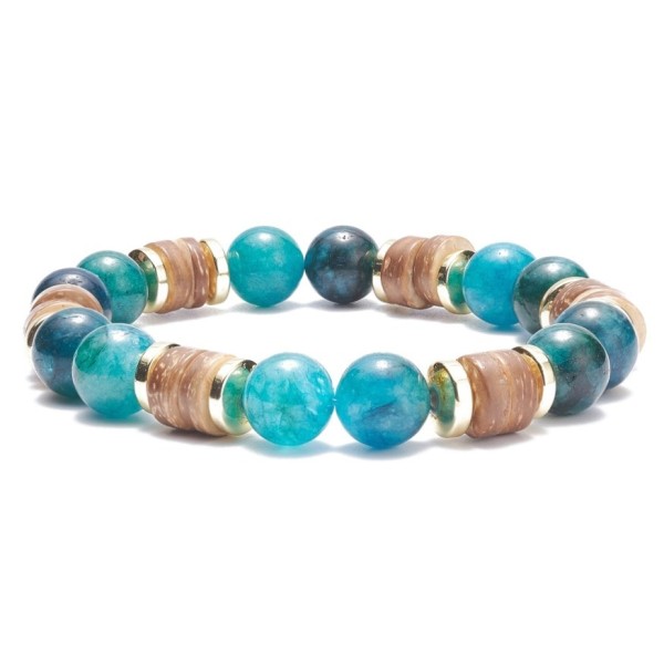 Náramok z kokosového dreva a farbeného kremeňa [product.brand] 1 - Rosmarinus (koreni-krumlov.cz / platce DPH) 