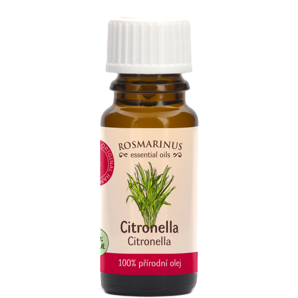Citronella - 100% čistý prírodný olej Rosmarinus 1 - Rosmarinus (koreni-krumlov.cz / platce DPH) 
