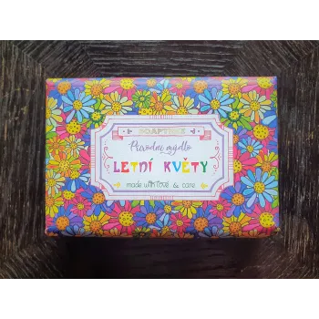 Summer flowers soap 200g [product.brand] 1 - Rosmarinus (koreni-krumlov.cz / platce DPH) 