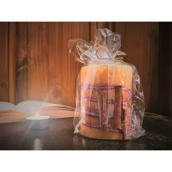 Vonná svíčka Jablko se skořicí [product.brand] 2 - Rosmarinus (koreni-krumlov.cz / platce DPH) 