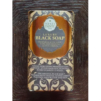 Schwarze Luxusseife 250g [product.brand] 1 - Rosmarinus (koreni-krumlov.cz / platce DPH) 