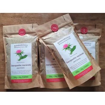 Milk thistle treatment 3+1 FREE [product.brand] 1 - Rosmarinus (koreni-krumlov.cz / platce DPH) 