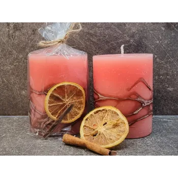 Vonná svíčka Jablko se skořicí [product.brand] 1 - Rosmarinus (koreni-krumlov.cz / platce DPH) 