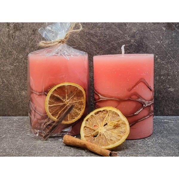 Duftkerze - Orange mit Zimt [product.brand] 1 - Rosmarinus (koreni-krumlov.cz / platce DPH) 