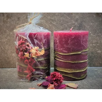 Vonná svíčka Jablko se skořicí [product.brand] 1 - Rosmarinus (koreni-krumlov.cz / platce DPH) 